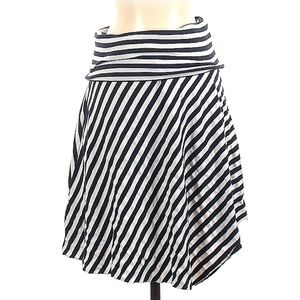 Vintage Y2k Striped Wet Seal Skirt